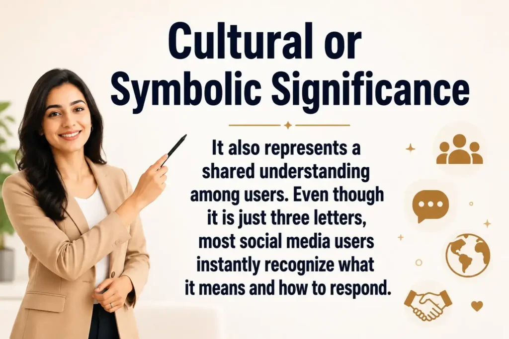 Cultural or Symbolic Significance LMR.
