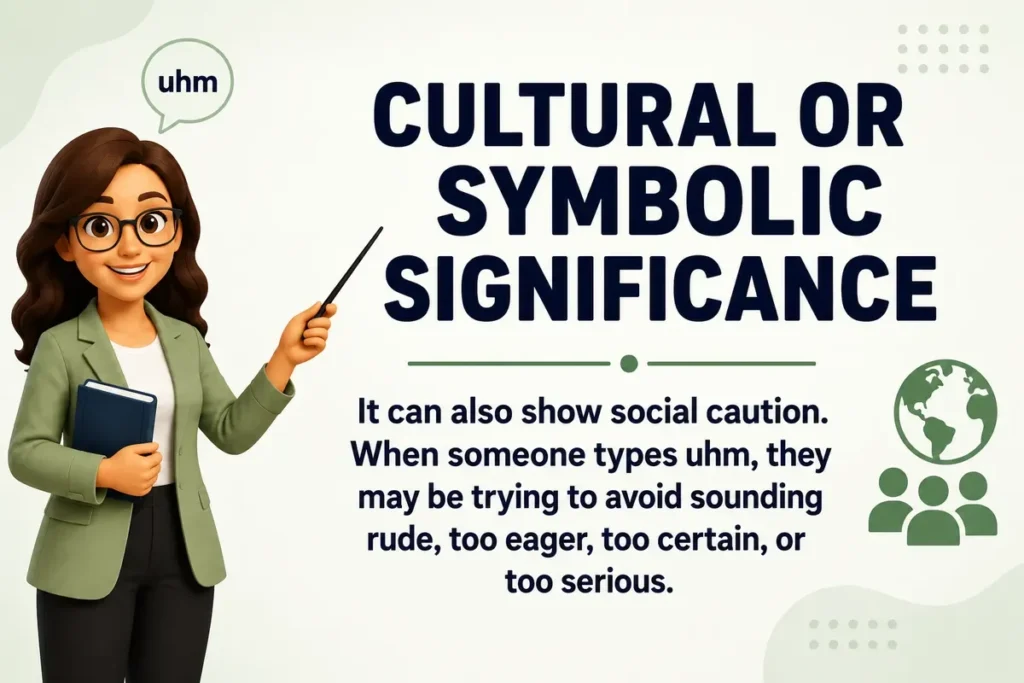 cultural meaning of UHM.