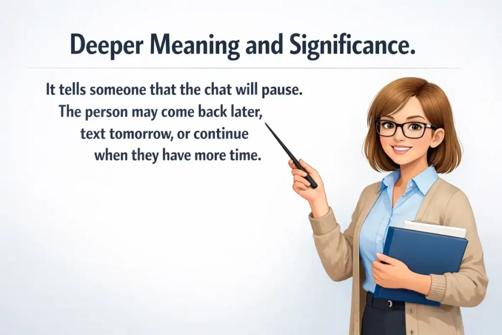 Deeper Meaning and Significance