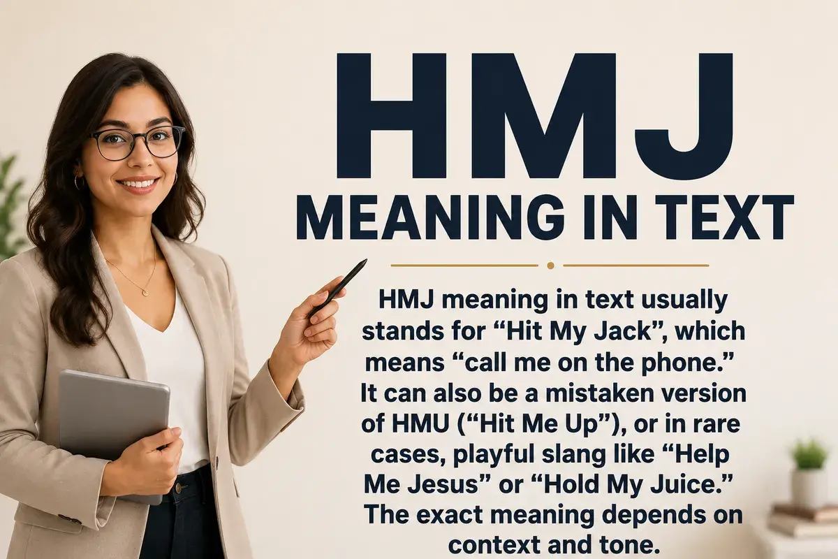 HMJ meaning in text