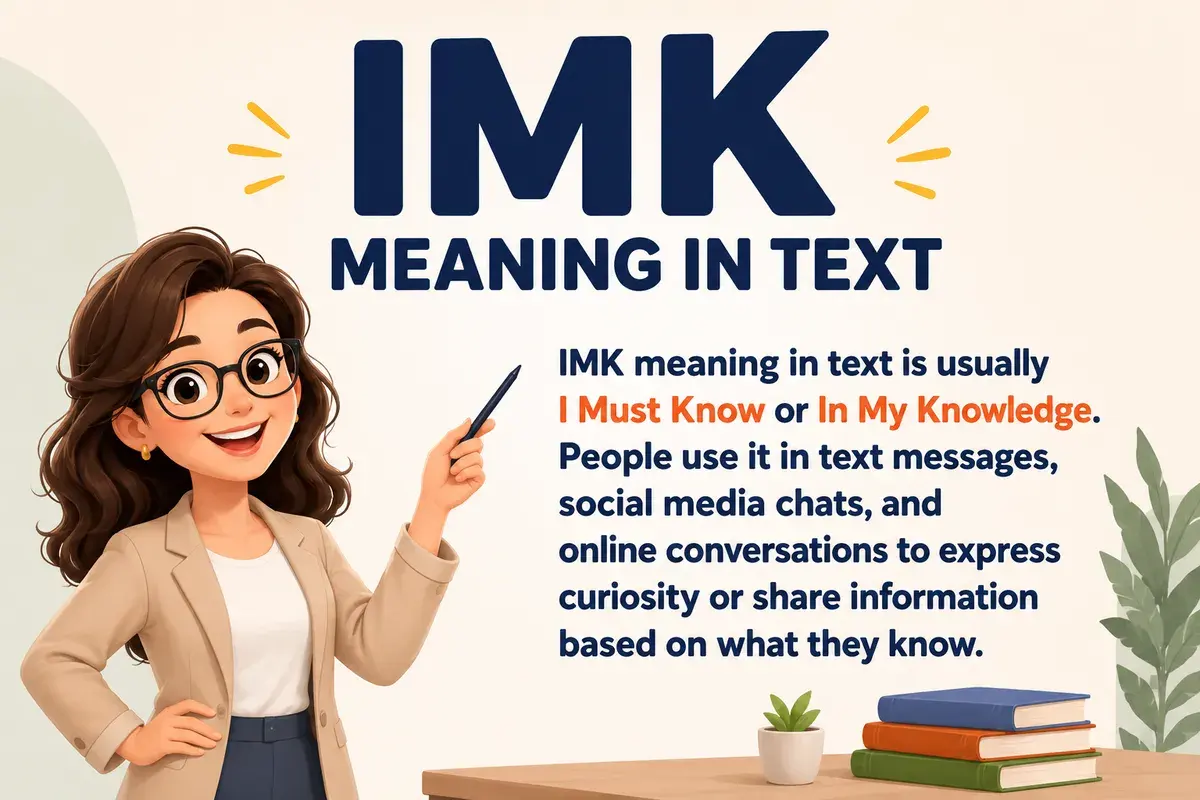 IMK Meaning In Text.
