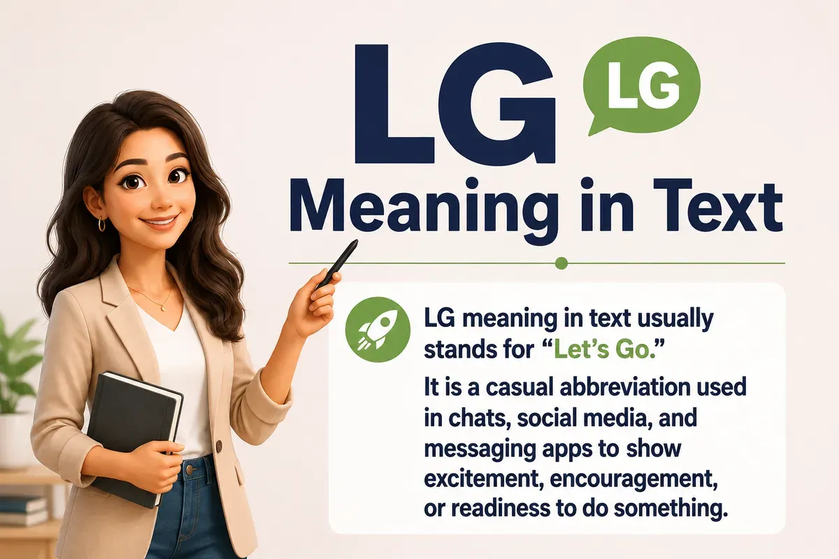 LG Meaning in Text.