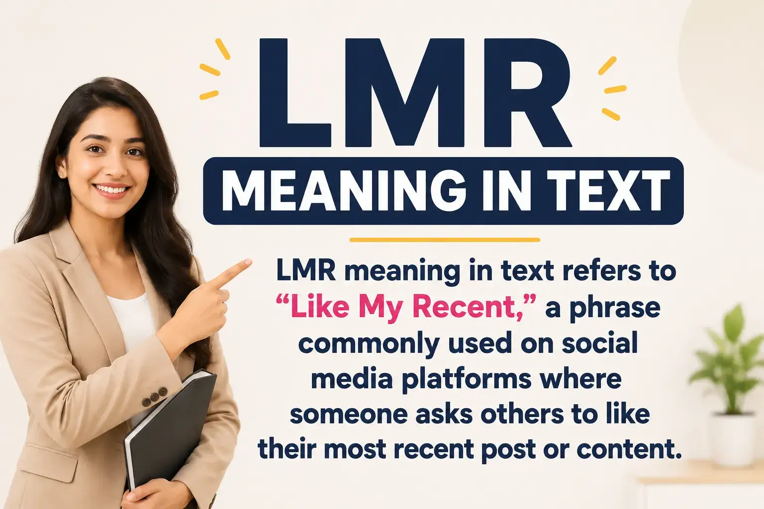 LMR Meaning in Text