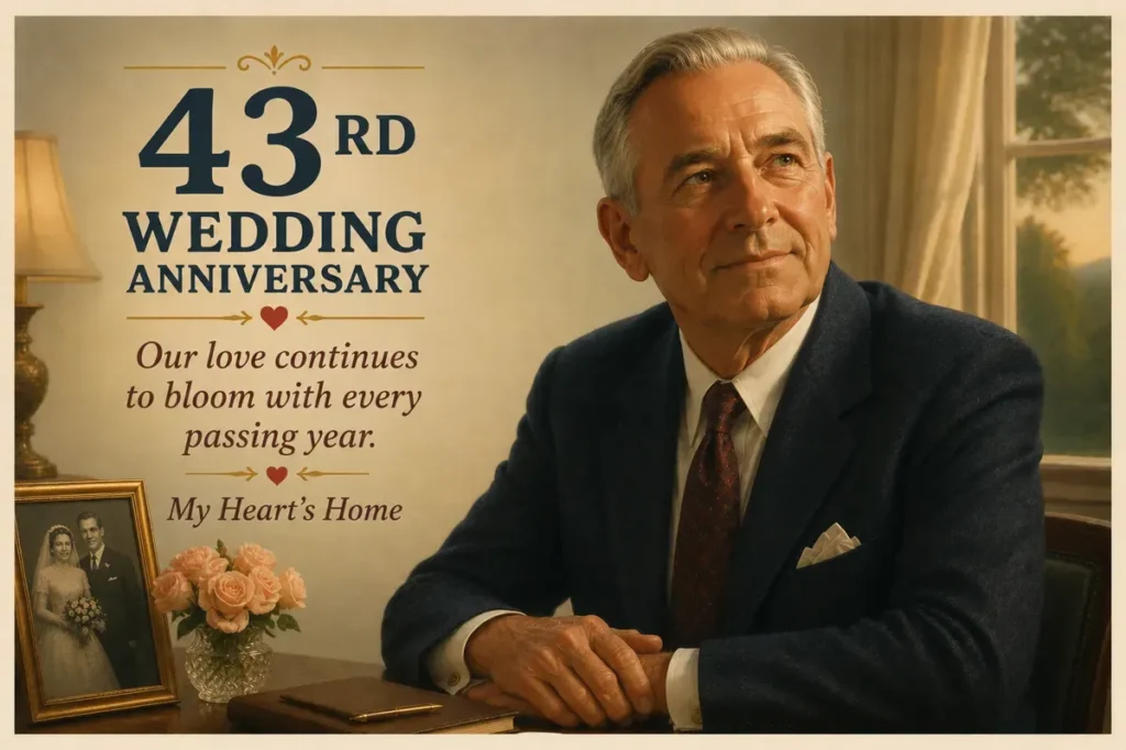 Deep Love Quotes For Forty Three Years Together