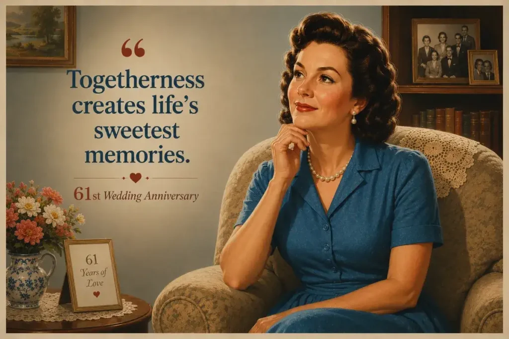 Meaningful 61st Wedding Anniversary Quotes For Couples