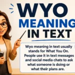 WYO Meaning In Text