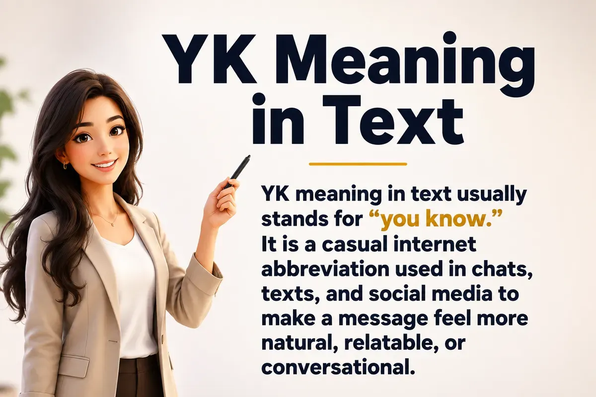 YK Meaning in Text