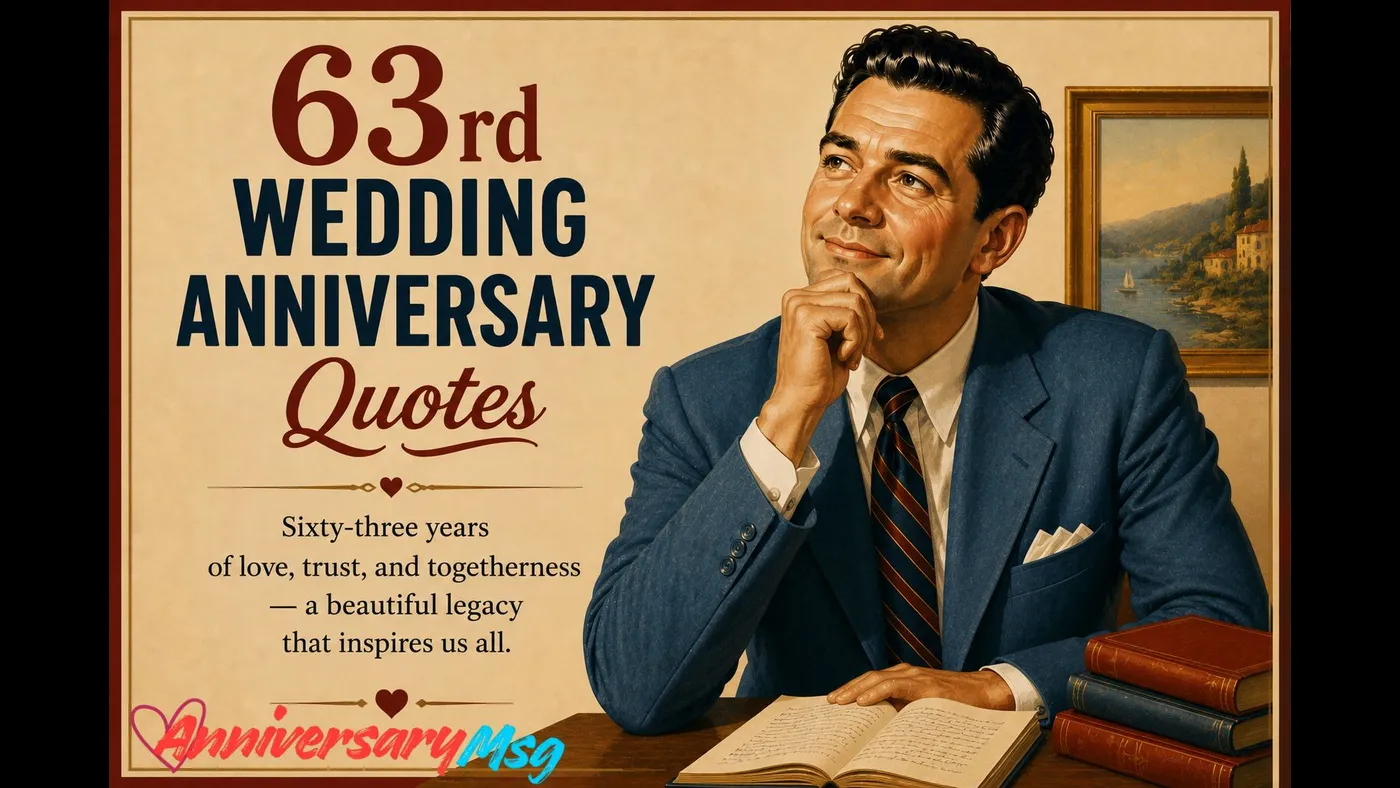 63rd Wedding Anniversary Quotes For Couples Who Inspire