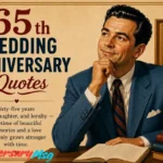65th Wedding Anniversary Quotes That Honor True Love