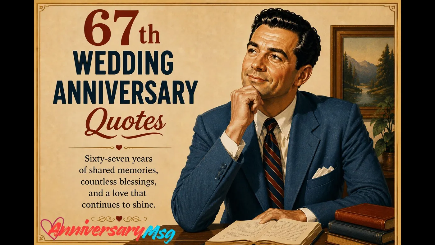67th Wedding Anniversary Quotes For Your Special Day