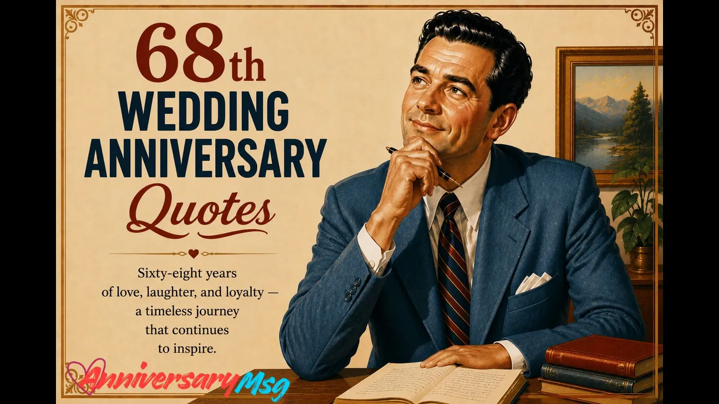 68th Wedding Anniversary Quotes Filled With Love & Romance