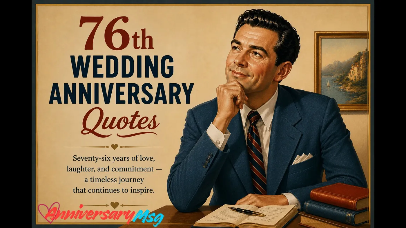 76th Wedding Anniversary Quotes for a Truly Rare Milestone