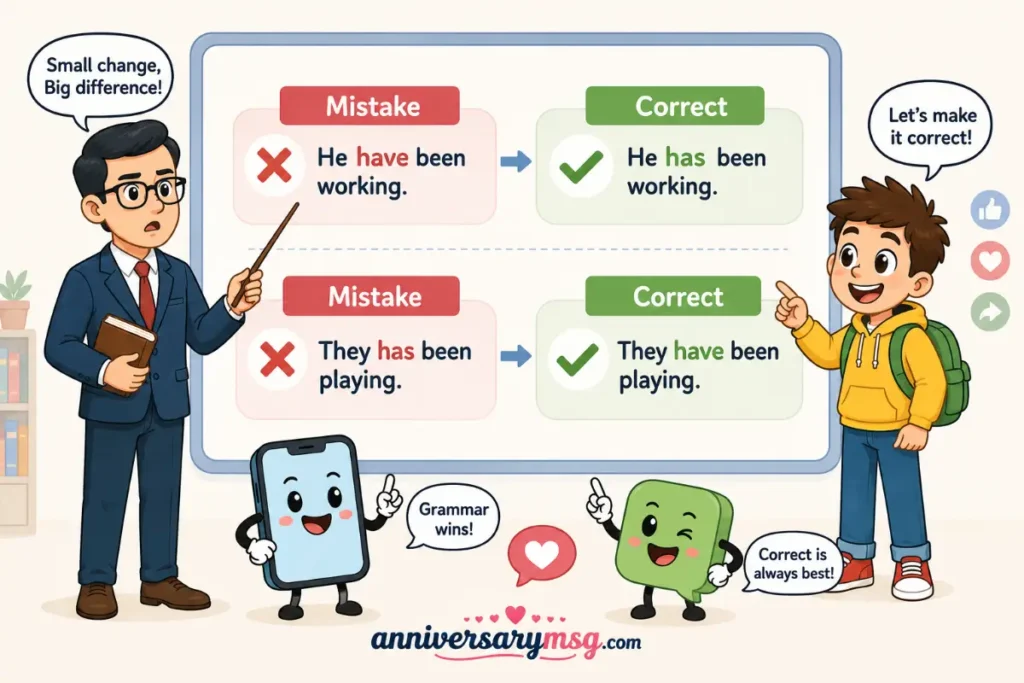 Common Mistakes People Make Has Been VS Have Been