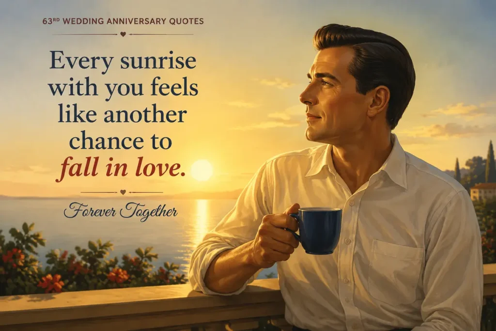 Romantic 63rd Wedding Anniversary Quotes