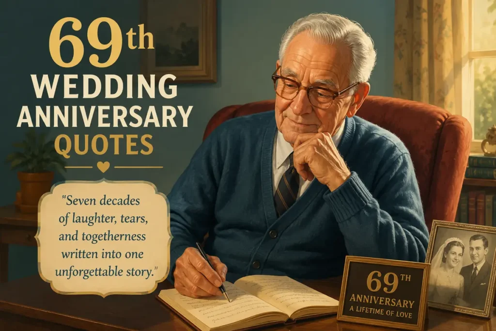 Heartfelt 69th Wedding Anniversary Quotes to Celebrate 69 Years of Love