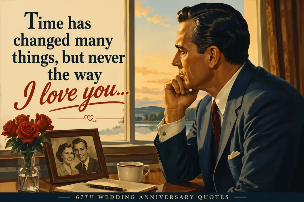 Romantic 67th Wedding Anniversary Quotes