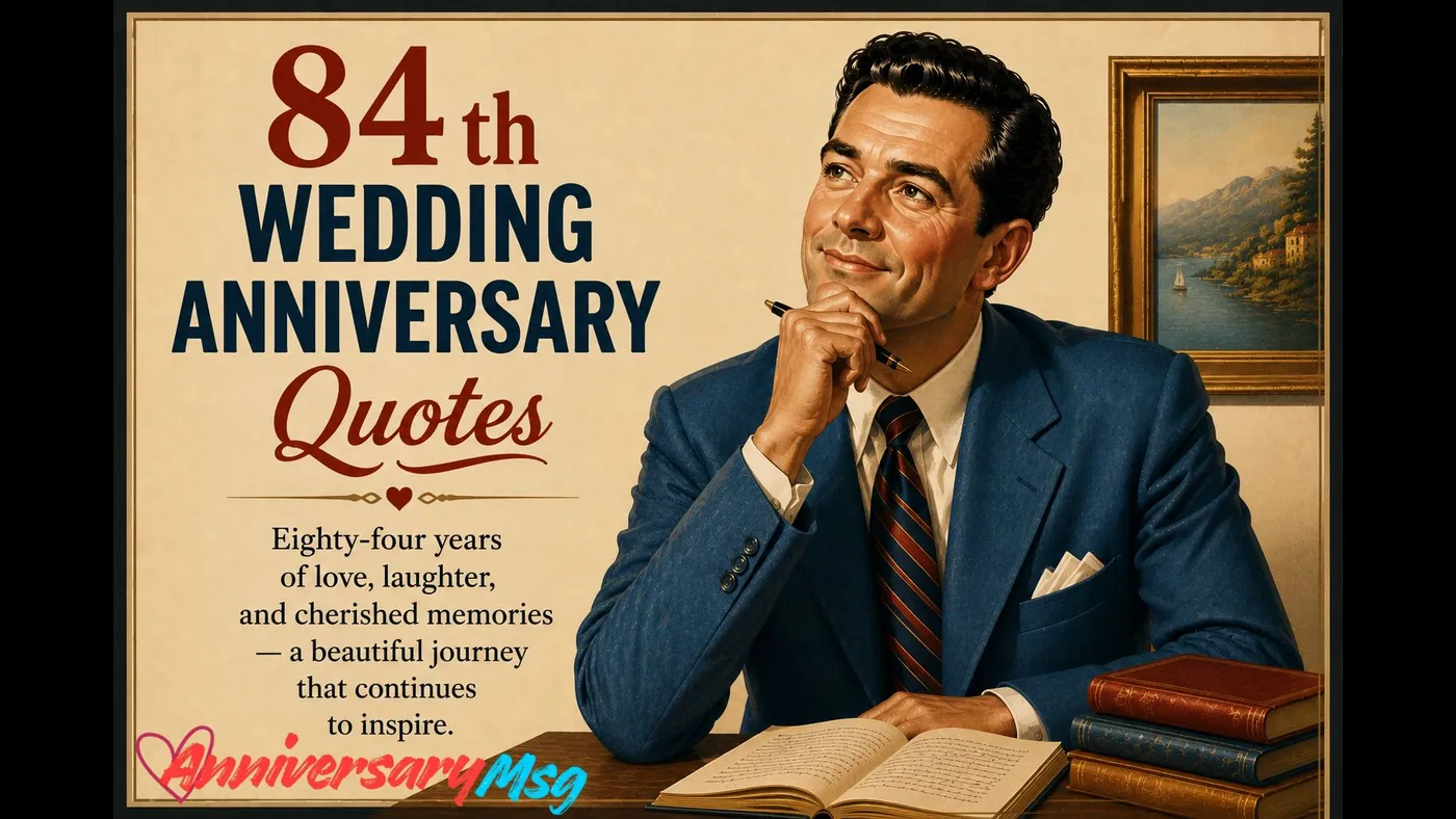 84th Wedding Anniversary Quotes to Say "I Love You"
