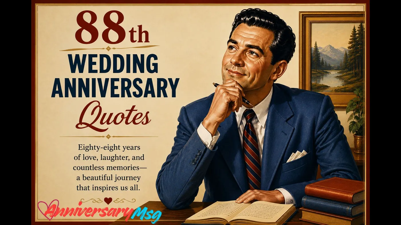 88th Wedding Anniversary Quotes That Truly Touch the Heart