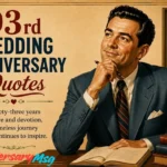 93rd Wedding Anniversary Quotes to Honor a Rare Love