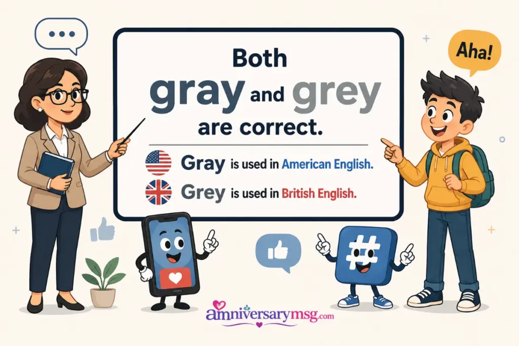Simple Answer in One Look: Is It Gray or Grey