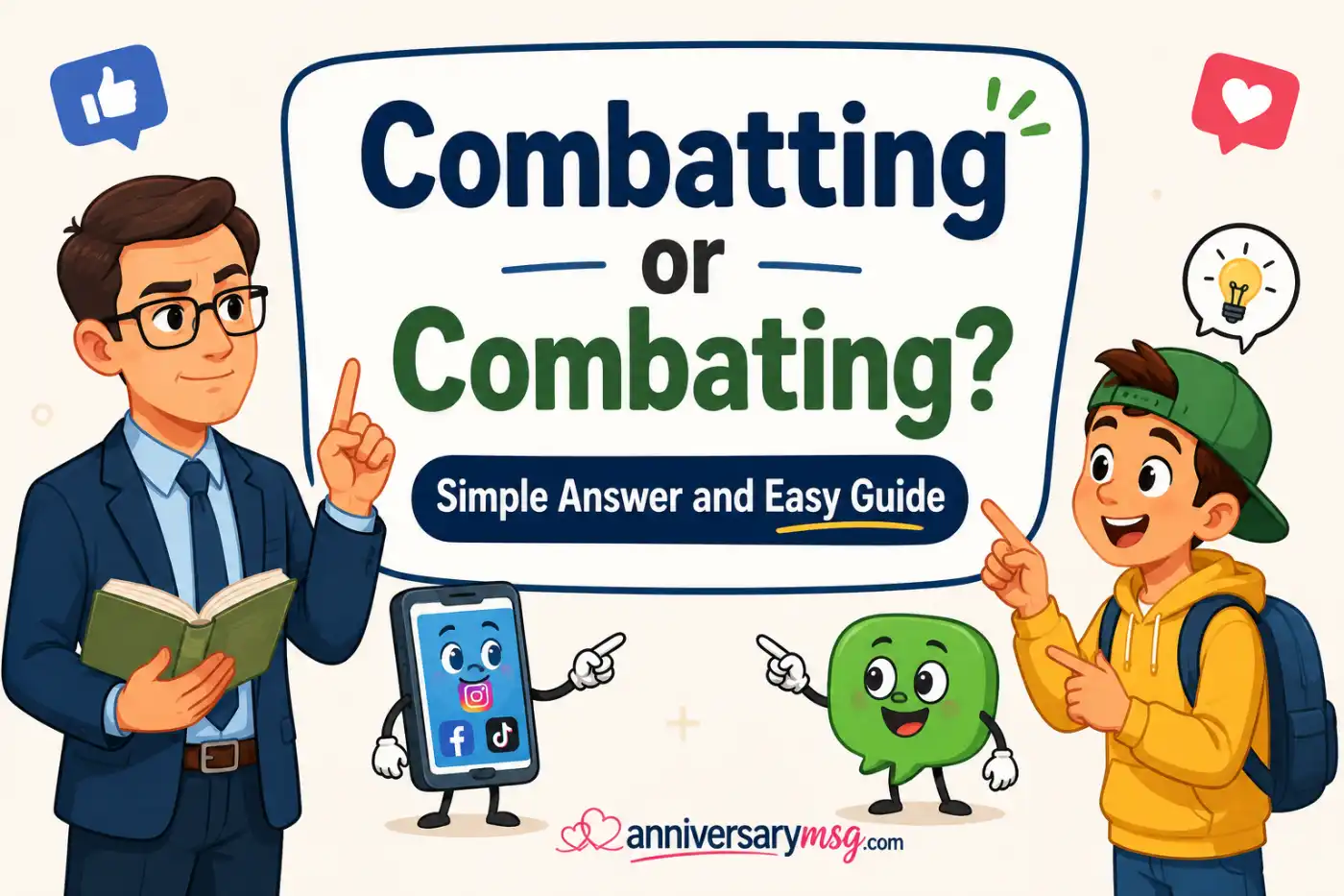 Combatting or Combating? Simple Answer and Easy Guide