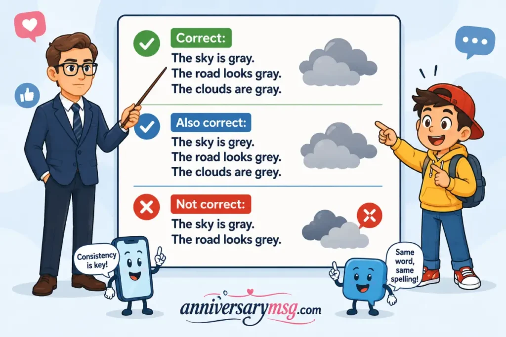 Is It Gray or Grey; Which Form Should You Use?