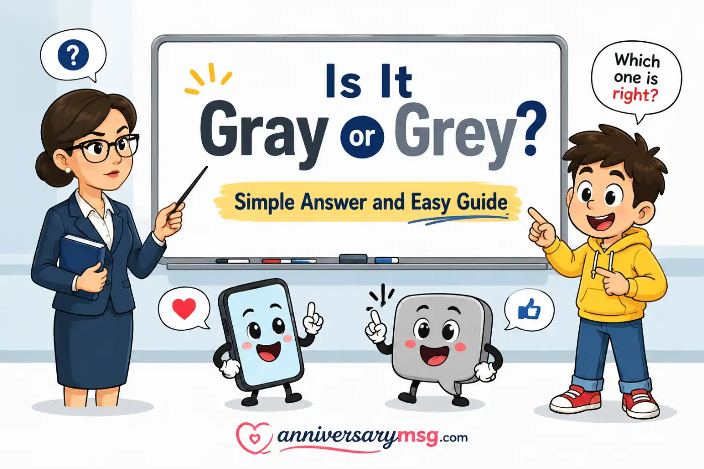 Is It Gray or Grey? Simple Answer and Easy Guide