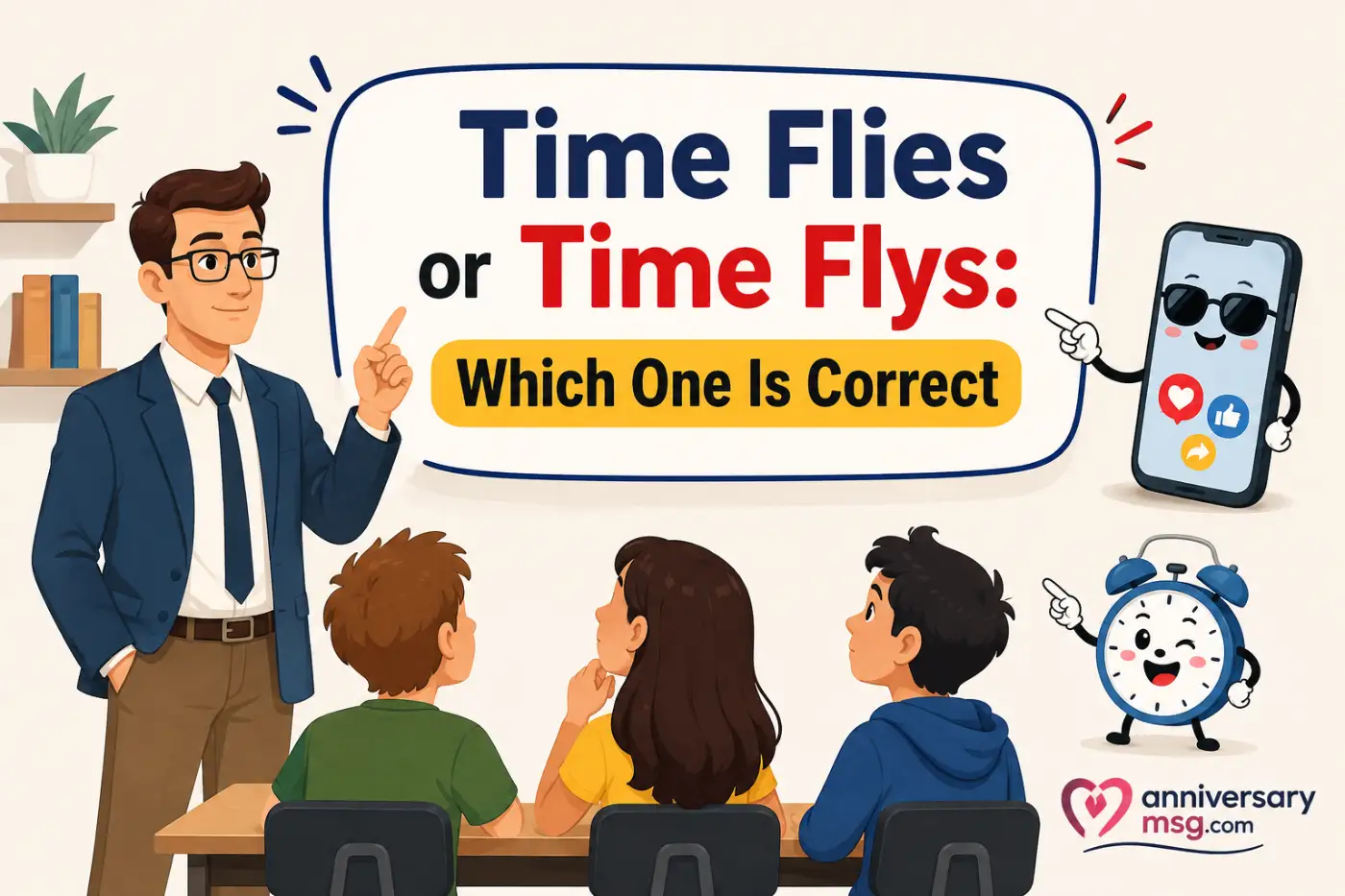 Time Flies or Time Flys: Which One Is Correct