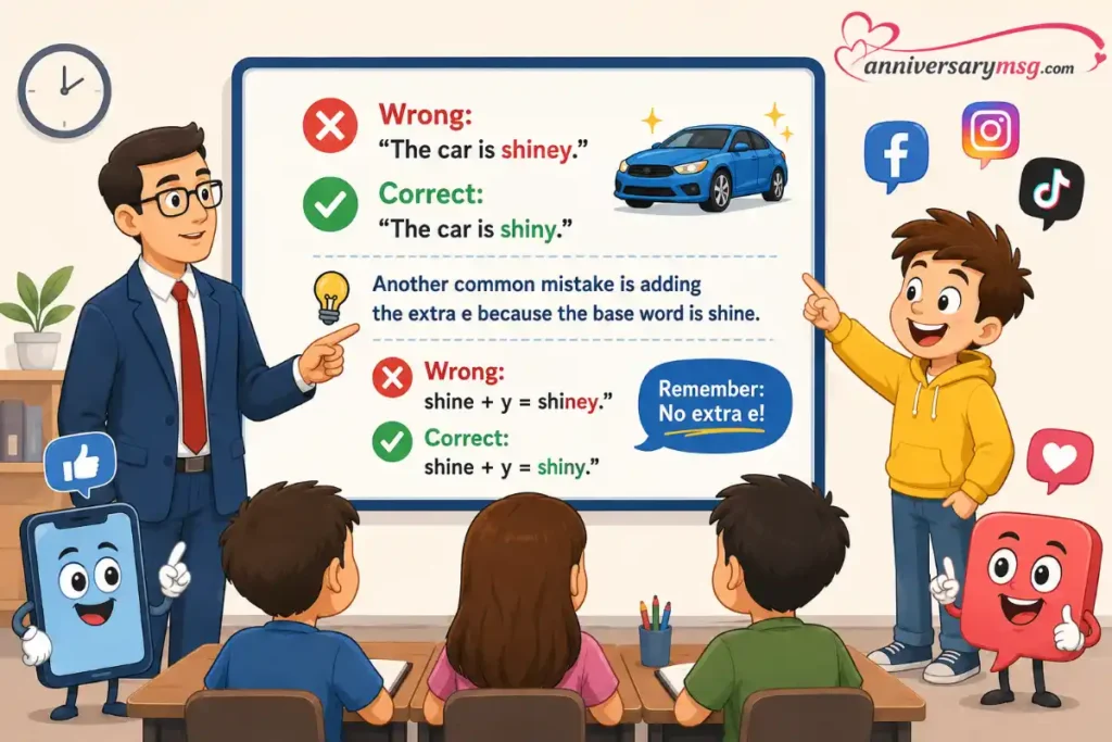 Common Mistakes People Make Between shiny vs shiney