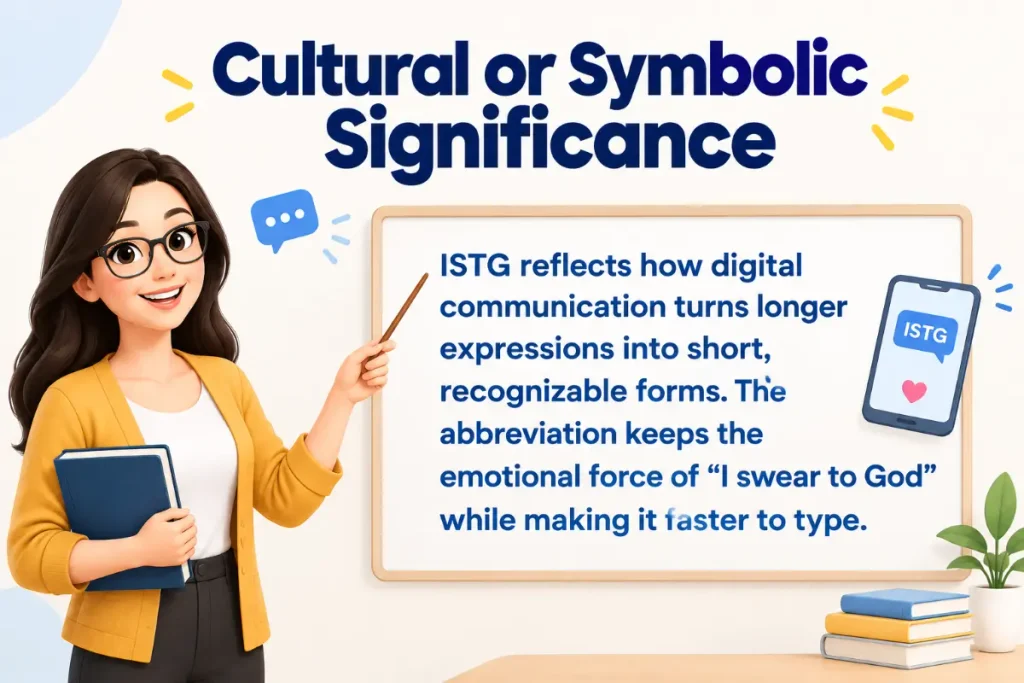 Cultural or Symbolic Significance ISTG