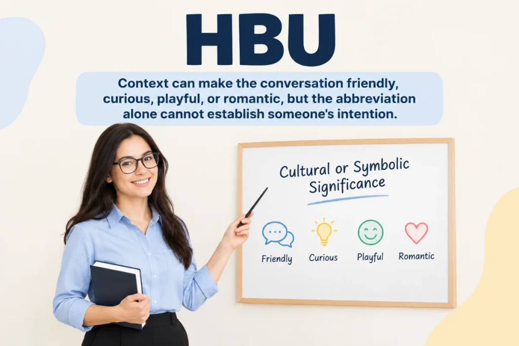 HBU Meaning in Text cultural significance