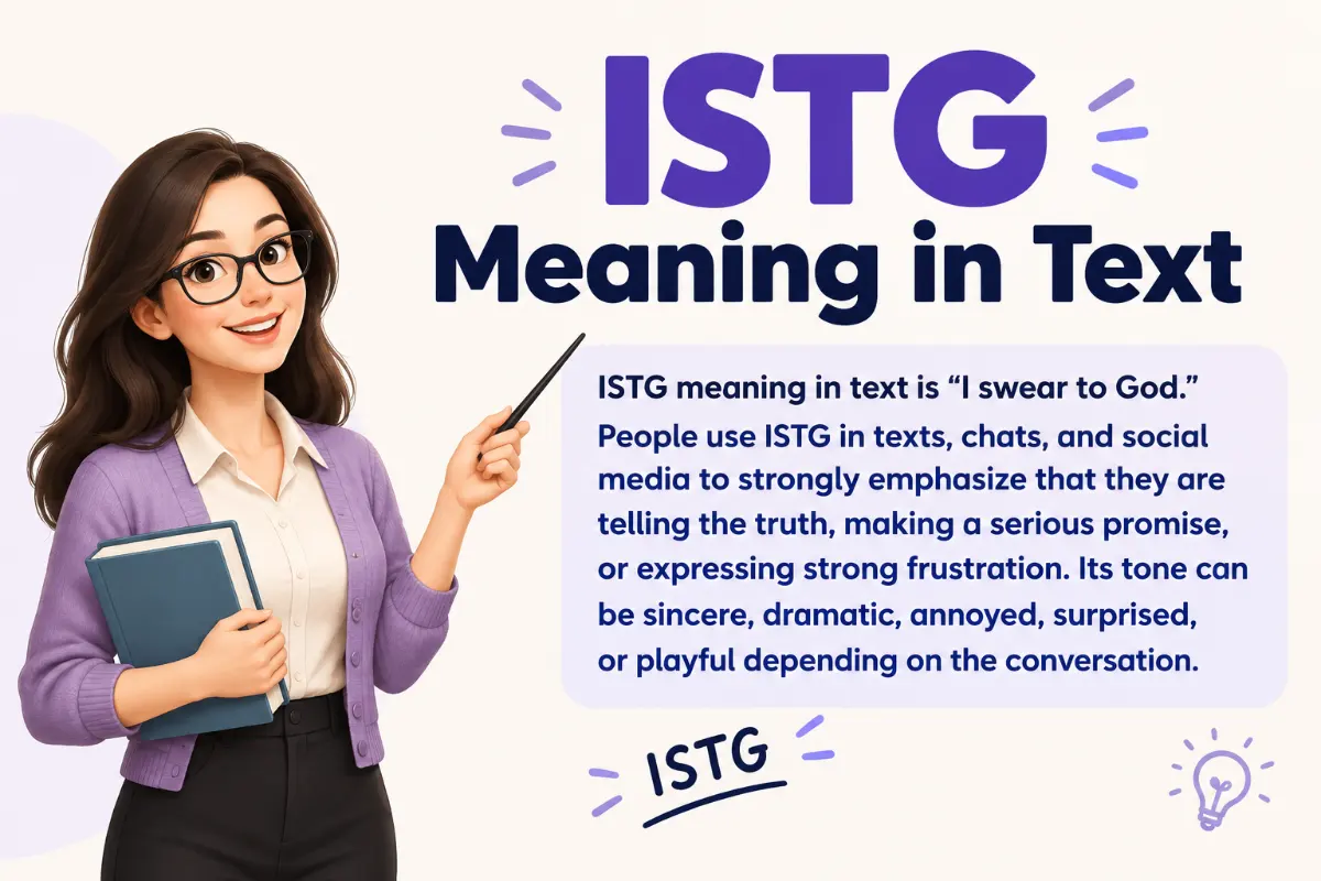 ISTG Meaning in Text