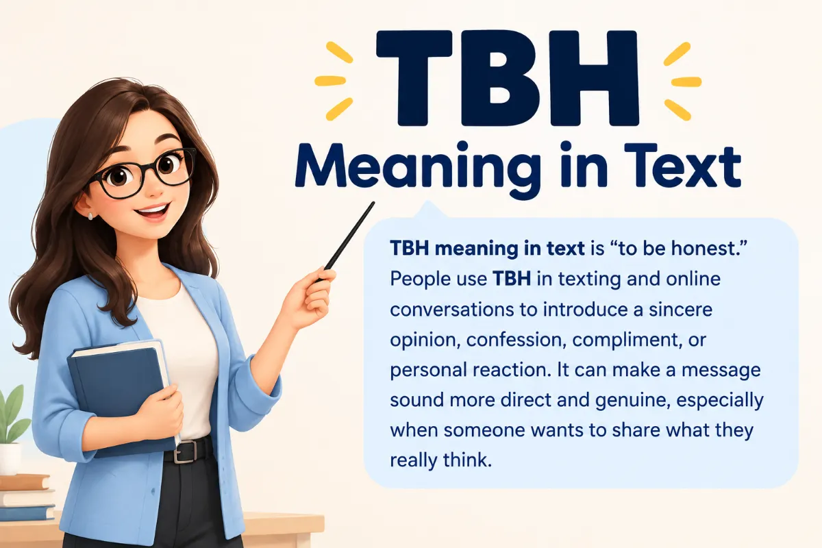 TBH Meaning in Text