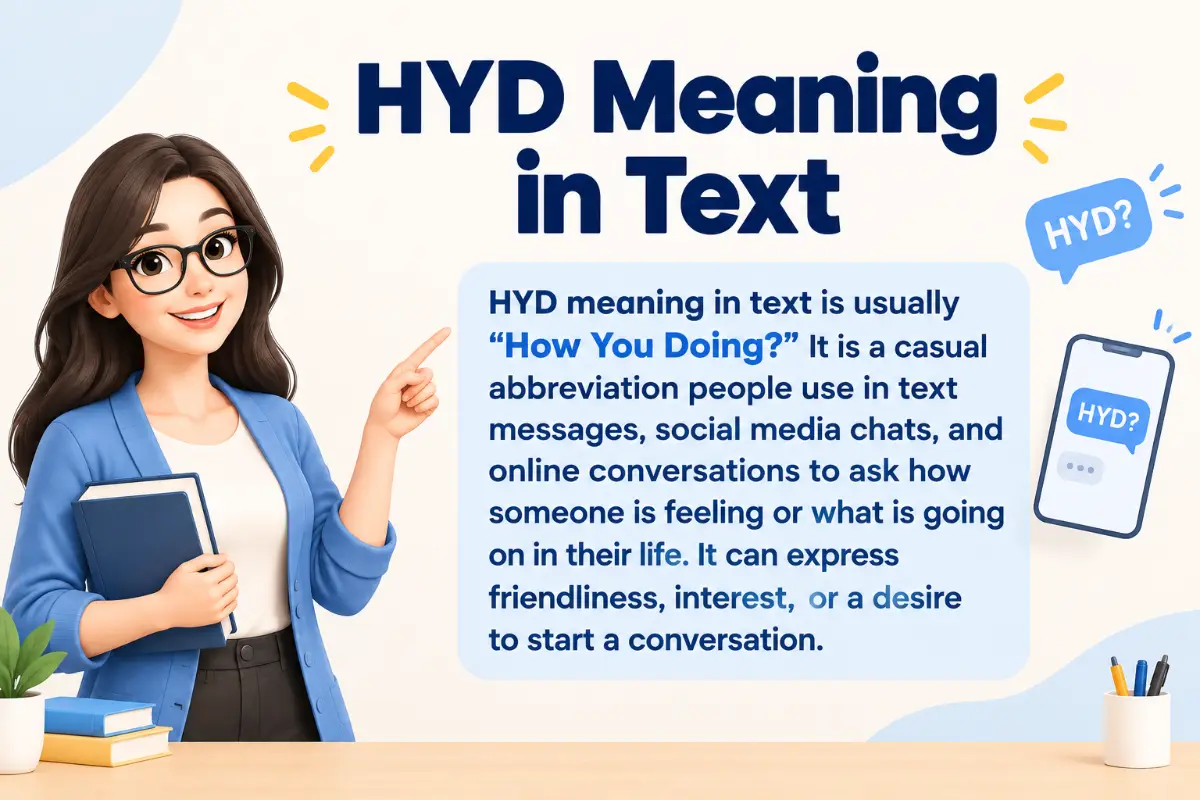 HYD Meaning in Text